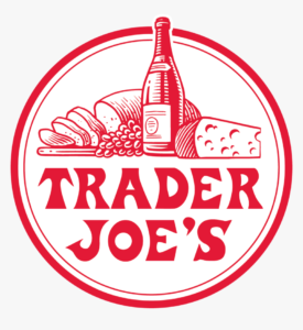red logo on white background showing private label success story trader joes
